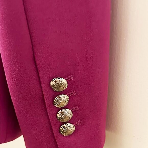 Never Worn White House Black Market Purple Studio Blazer - Picture 4 of 6